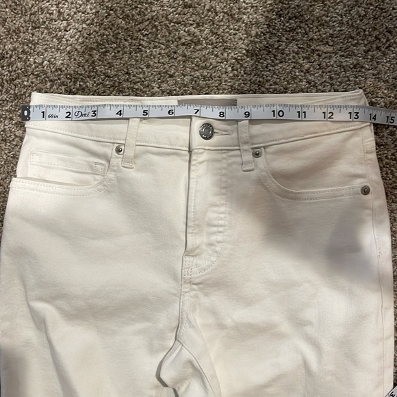 Everlane Mid Rise Skinny Jean White Denim 26 - Picture 11 of 13